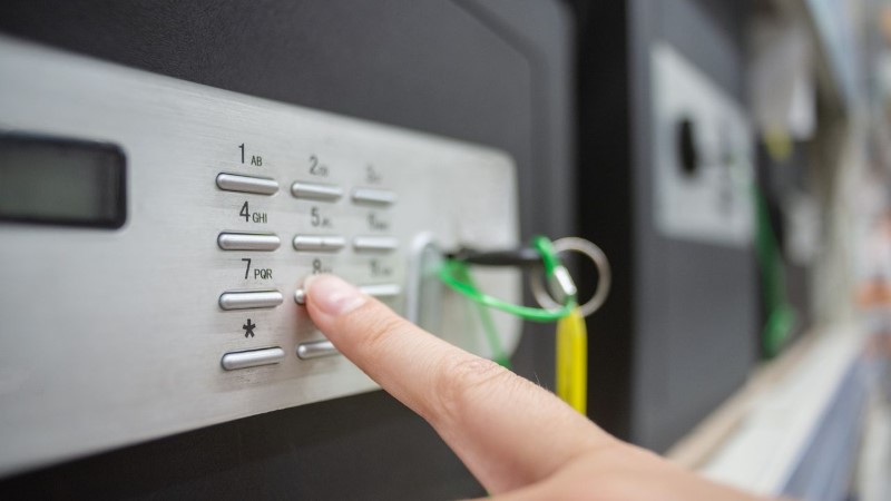 כספת טביעת אצבע
